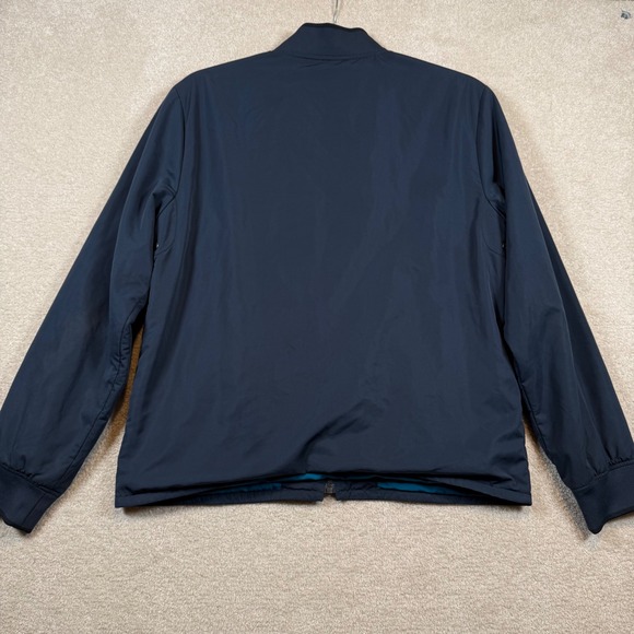 UNTUCKit Men's Medium Navy Blue Hattingley Bomber Jacket Full Zip - Picture 3 of 11